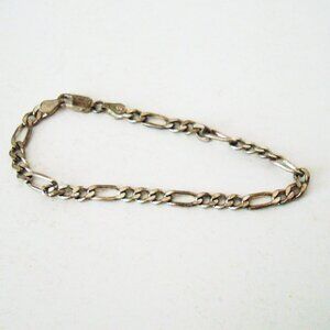 VGUC 925 Silver Bracelet Marked MJI Italy Pre-loved